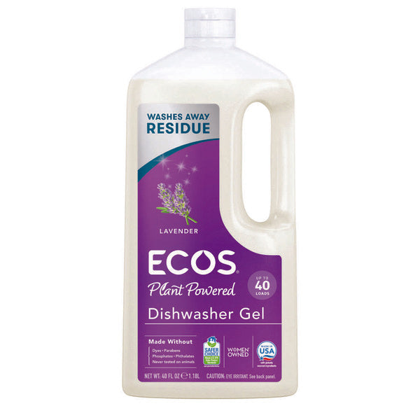 Ecos Dishwasher Gel, Lavender