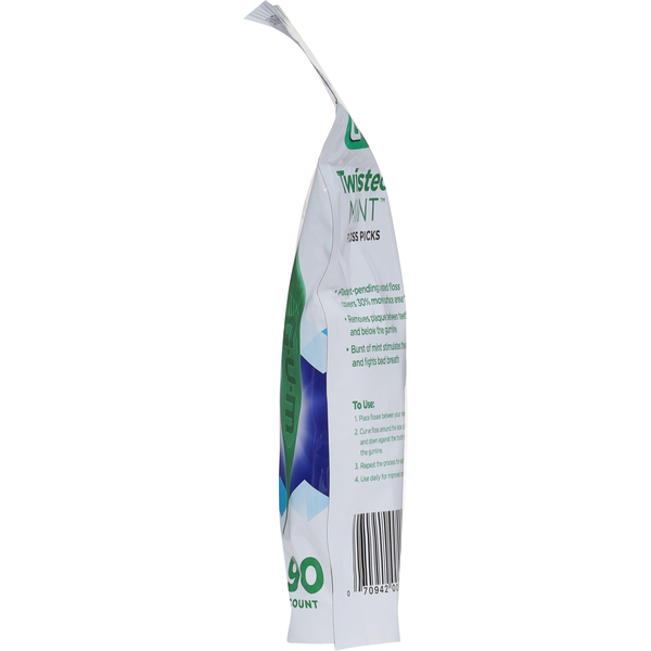 GUM Floss Picks, Intense Mint