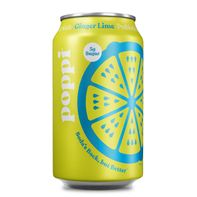 Poppi Prebiotic Soda, Ginger Lime️