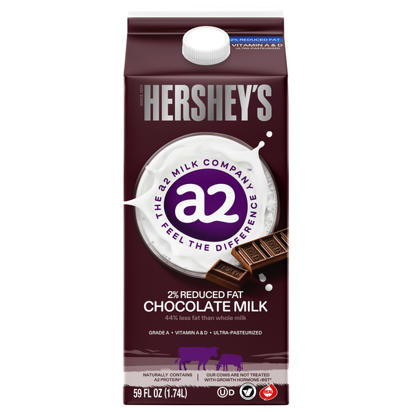 a2 Milk 2% Reduced Fat Chocolate Milk