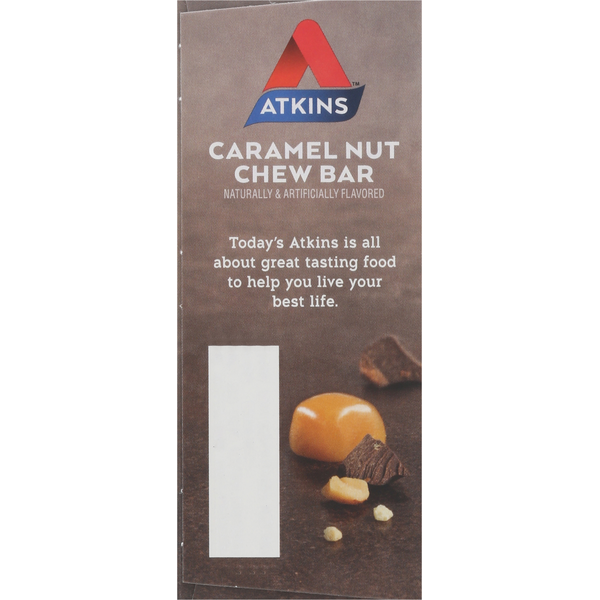 Atkins Chew Bar, Caramel Nut, Treat