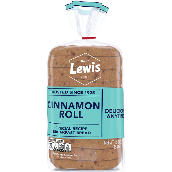 Lewis Bake Shop Cinnamon Roll Bread