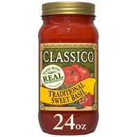 Classico Traditional Sweet Basil & Tomato Spaghett...
️