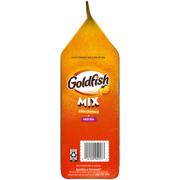 Pepperidge Farm Goldfish Flavor Blasted Xtra Cheddar + Pretzel Baked Snack Crackers