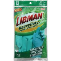 Libman Nitrile Gloves, Reusable, Heavy Duty, Size ...
️