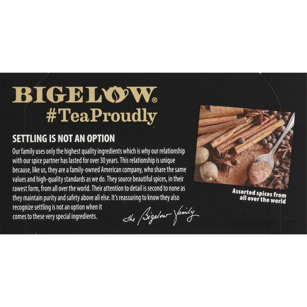 Bigelow Spiced Chai Decaffeinated Black Tea