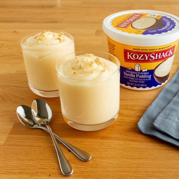 Kozy Shack Vanilla Pudding, Gluten Free Dessert