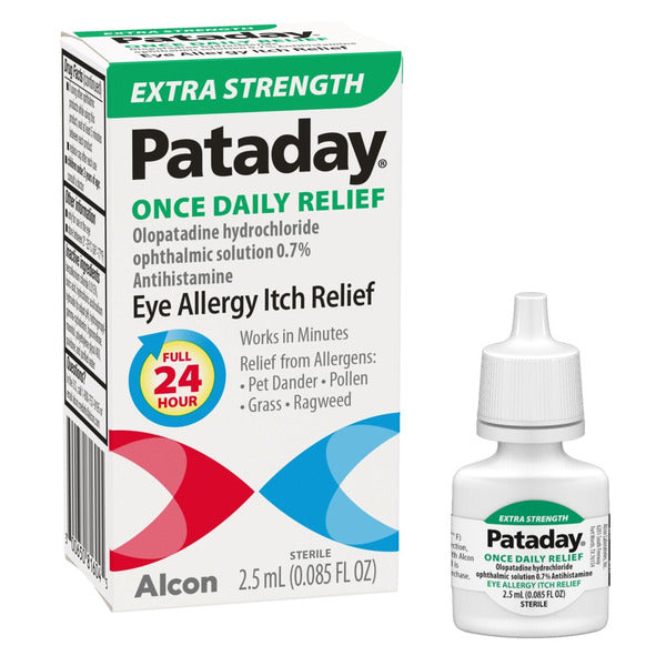 Pataday Extra Strength Once Daily Eye Allergy Itch Relief Drops