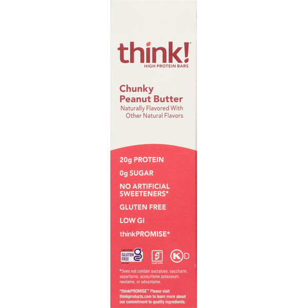 think! Chunky Peanut Butter Chocolate High Protein Bars