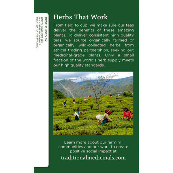 Traditional Medicinals Organic Hawthorn with Hibiscus, Caffeine Free Herbal Tea
