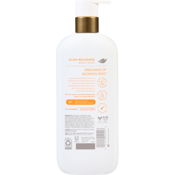 Dove Glow Recharge Body Wash
