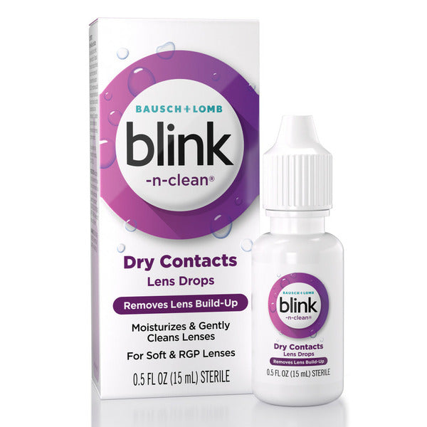 blink Rewetting Drops for Contact Lenses