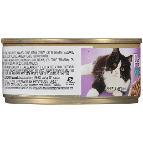 Paws Happy Life Turkey & Cheese Dinner In Gravy Shredded Cat Food