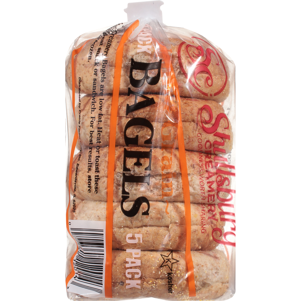 Shullsburg Creamery Presliced Multi Grain Bagels