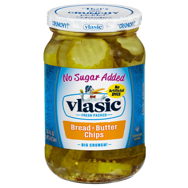 Vlasic No Sugar Added Bread & Butter Pickle Chips