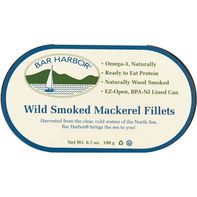 Bar Harbor Mackerel Fillets, Smoked, Wild️