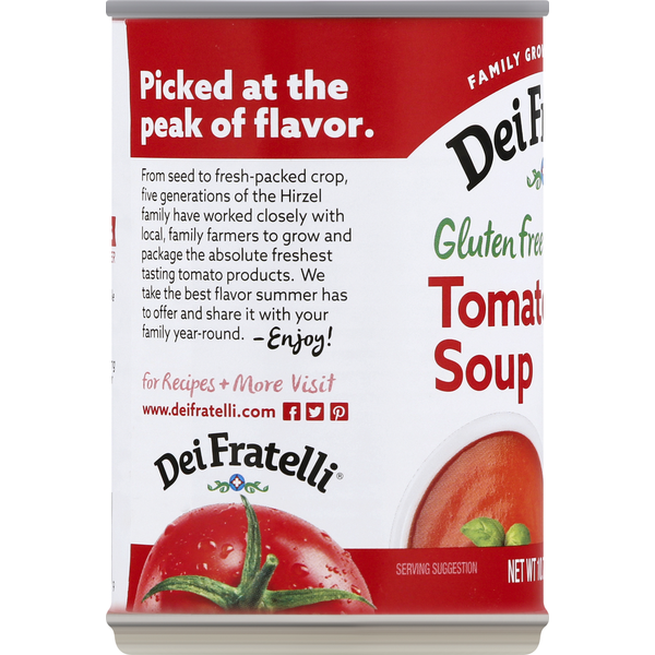 Dei Fratelli Tomato Soup, Gluten Free, Condensed
