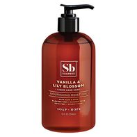 Soapbox Hand Soap, Vanilla & Lily Blossom, Liquid️