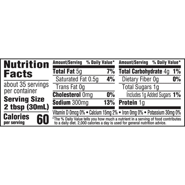 Hidden Valley Light Ranch Condiment and Dressing