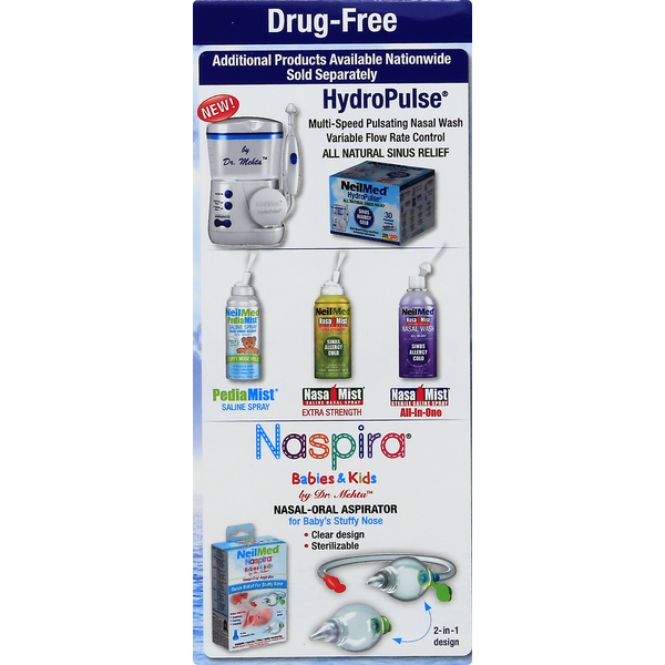 NeilMed Saline Nasal Rinse, Premixed Packets