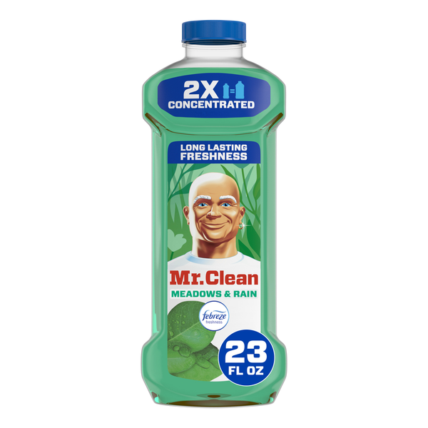 Mr. Clean All Purpose Cleaner, Cleaning Liquid, Meadows & Rain