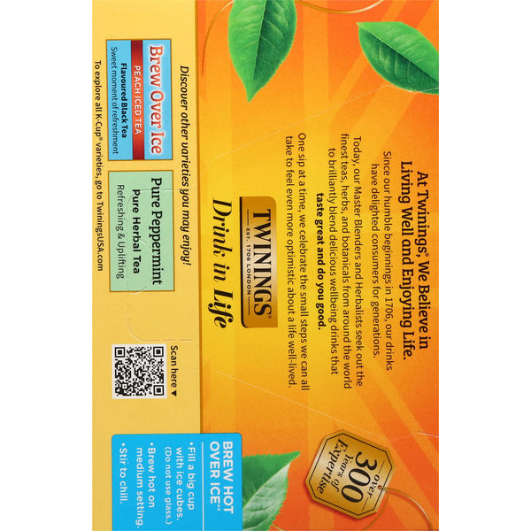 Twinings Flavored Herbal Tea, Lemon & Ginger