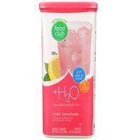 Food Club +H2O, Pink Lemonade Low Calorie Drink Mi...
️
