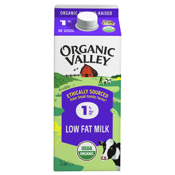 Organic Valley® Organic 1% (Low Fat) Milk