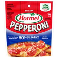 HORMEL Pepperoni Pepperoni 50% Less Sodium️