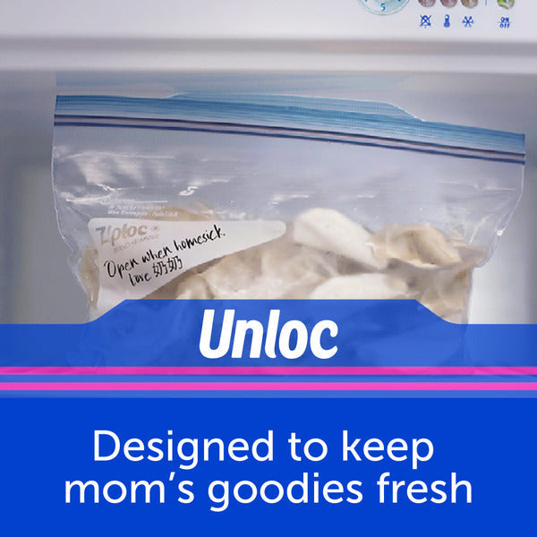 Ziploc Double Zipper Freezer Bags