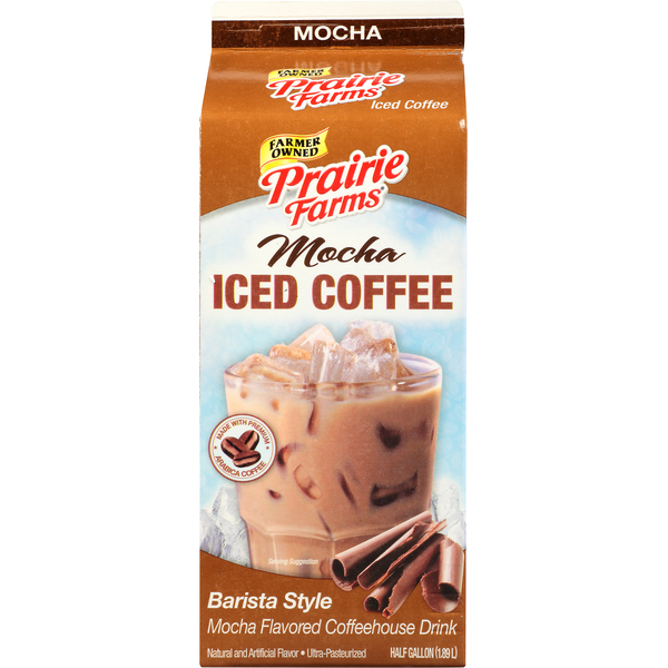 Prairie Farms Iced Coffee, Mocha, Barista Style