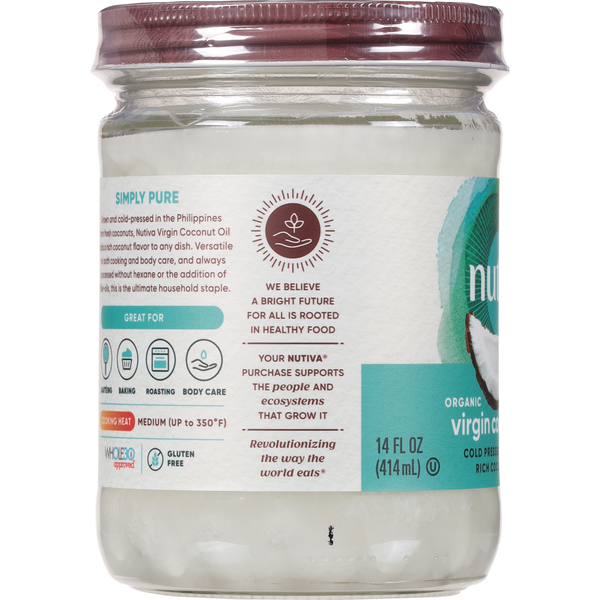Nutiva Virgin Coconut Oil, Organic