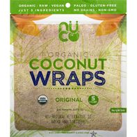NUCO Coconut Wraps, Organic, Original️
