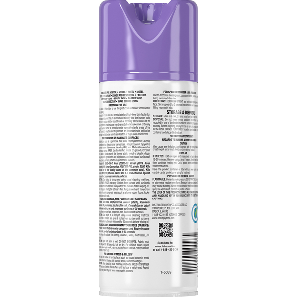 Simply Done Disinfectant Spray, Lavender Scent