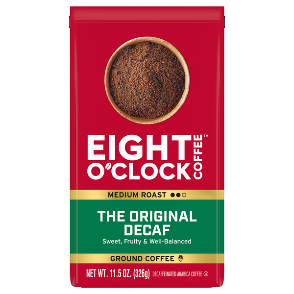 Eight O’Clock Decaf Ground Medium Roast The Original Coffee