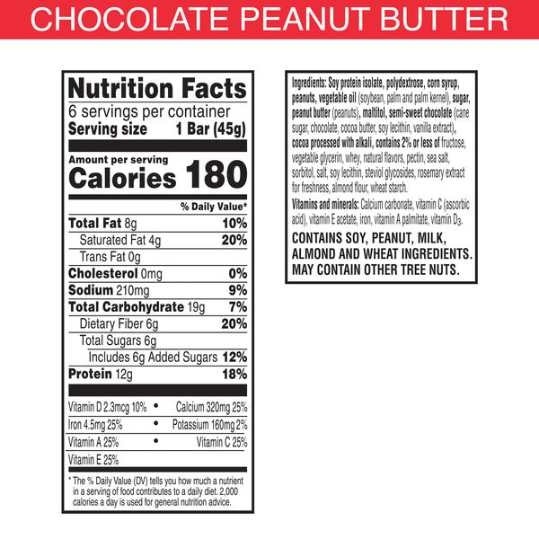 Special K Bar Chocolate Peanut Butter Protein Meal Bars