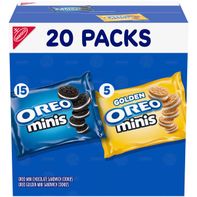 Oreo Mini Mix Sandwich Cookies Variety Pack, Snack...
️