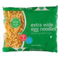 Food Club Enriched Egg Noodle Product, Extra Wide ...
️