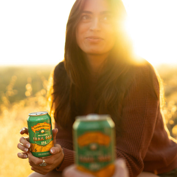 Sierra Nevada Trail Pass Non-Alcoholic IPA Craft Beer 6 Pack 12oz Cans