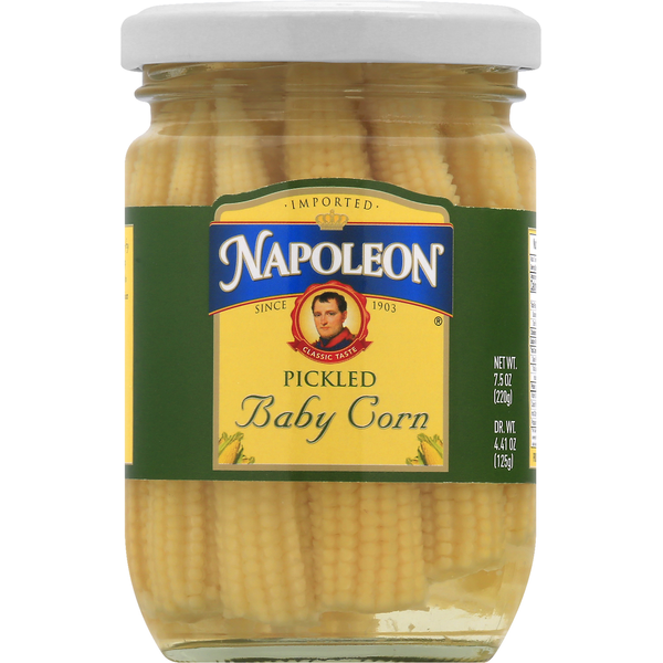 Napoleon Co. Baby Corn, Pickled