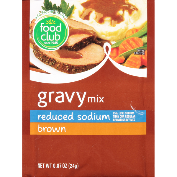 Food Club Gravy Mix, Brown