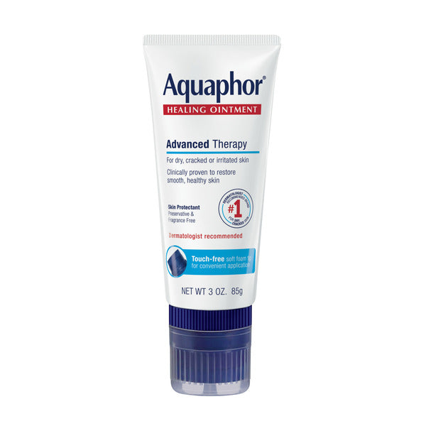 Aquaphor Advanced Therapy Healing Ointment Skin Protectant With\nTouch-Free Applicator