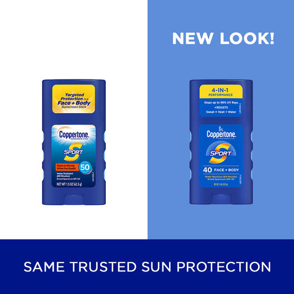 Coppertone Sunscreen Stick, SPF 40 Sunscreen