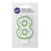 Wilton 8 Birthday Candle️