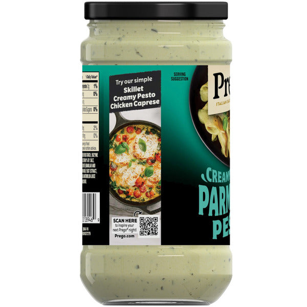 Prego Creamy Parmesan Pesto Sauce