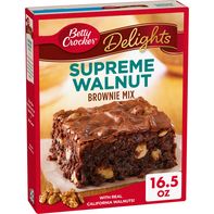 Betty Crocker Supreme Walnut Brownie Mix️