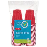 Simply Done Cups, Plastic, Party, 18 Fluid Ounce️