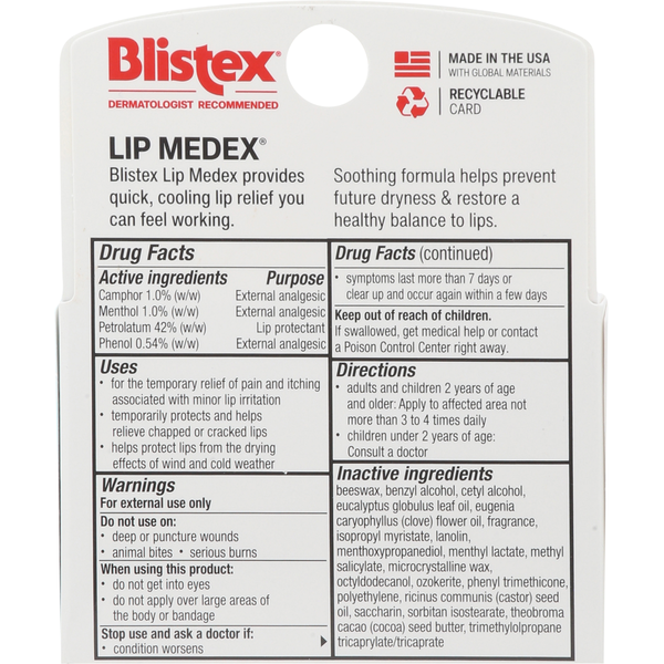 Blistex Lip Protectant