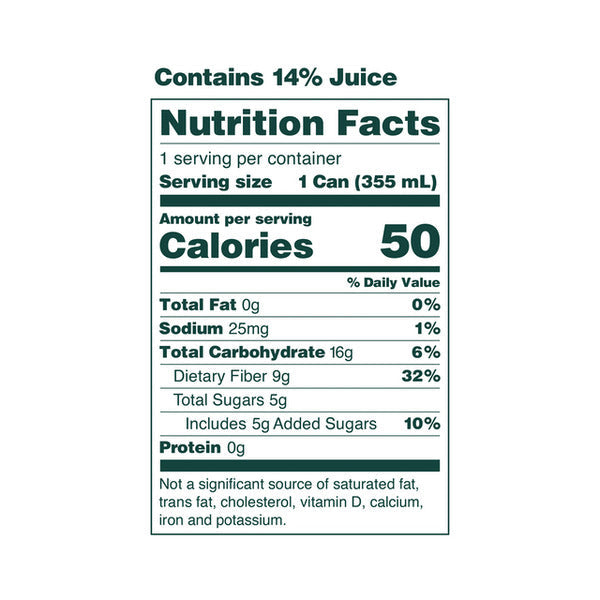 OLIPOP Prebiotic Soda, Crisp Apple