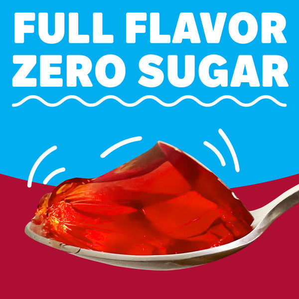 Jell-O Zero Sugar Cherry Flavor Gelatin